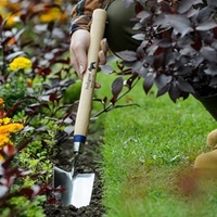Long Handle Stainless Steel Hand Trowel