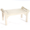 Lutyens Low Level Table - White