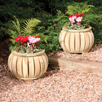 Marberry Ball Planter x 2