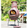 Medium Red Chimenea