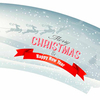 Merry Christmas and Happy New Year Banner & Tree