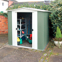 Metal Apex Shed - 10