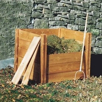 Modular Wooden Compost Bin