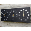 Moon,  Thermometer and Time Clock