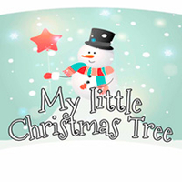 My Little Christmas Tree Banner & Tree