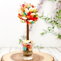 Personalised Haribo Sweet Tree