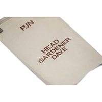 Personalised Luxury Full Length Apron