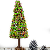 Personalised Malteser Christmas Tree with Green Drizzle