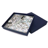Personalised Map Jigsaw Coasters
