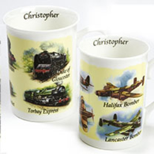 Personalised Plane Mug