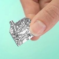 Personalised Victorian Map 255 Piece Jigsaw