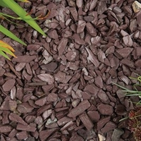 Plum Slate Chippings 20mm - Bulk