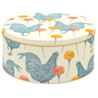 Rabbit & Cabbage Storage Tin Trio