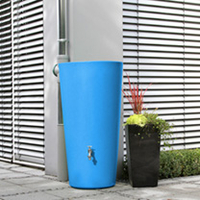 Rain Bowl Water Tank - Aqua 210 Litre
