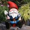 Ready to Dig Metal Gnome