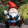 Ready to Dig Metal Gnome