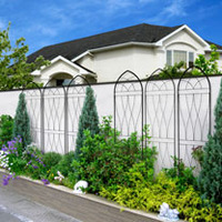 Round Slimline Trellis
