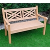 Salcombe 3 Seater Zero Maintenance Bench - Teak