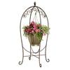 Scroll & Ivy Basket Hanger