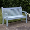Seaton 3 Seater Zero Maintenance Bench - Blue