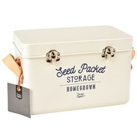 Seed Storage Tin - Stone
