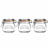 Set of 12 Kilner Clip Top Round Jars