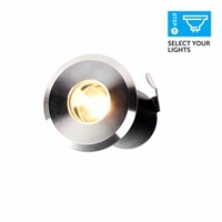Set of 4 Small Stainless Steel Deck Lights