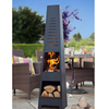Skyline Chimenea with Log Store