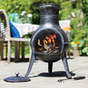 Squat Steel Chimenea