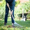 Stainless Steel Leaf Rake
