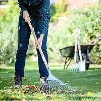 Stainless Steel Leaf Rake