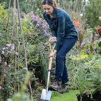 Stainless Steel Treaded Border Spade