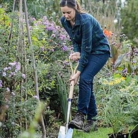 Stainless Steel Treaded Border Spade