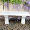 Stone Effect Garden Bench