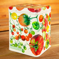 Tomato Tea Caddy