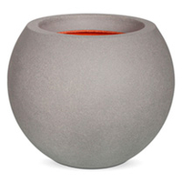 Tutch Vase Ball-Shaped Planter - Grey