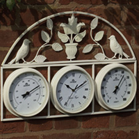 Wall Frame Weather Station Clock