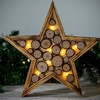 Wooden LED Star