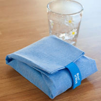 Zero Waste Sandwich Wrap - Blue