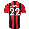 2017-18 Stoke City Home Long Sleeve Shirt (Hyndman 22)