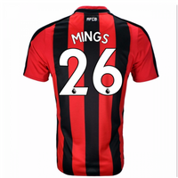 2017-18 Stoke City Home Long Sleeve Shirt (Mings 26)