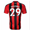 2017-18 Stoke City Home Long Sleeve Shirt (Wiggins 29)