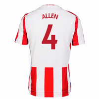2017-18 Stoke City Home Shirt (Allen 4)