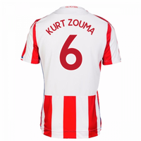 2017-18 Stoke City Home Shirt (Kurt Zouma 6)