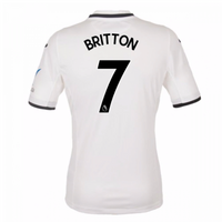 2017-18 Swansea Home Shirt (Britton 7)