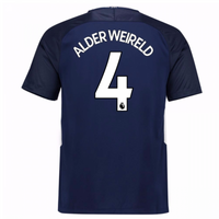 2017-18 Tottenham Away Shirt (Alderweireld 4) - Kids