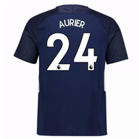 2017-18 Tottenham Away Shirt (Aurier 24) - Kids