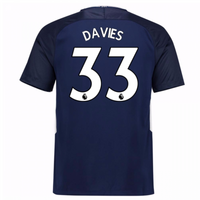 2017-18 Tottenham Away Shirt (Davies 33) - Kids
