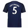 2017-18 Tottenham Away Shirt (Vertonghen 5)