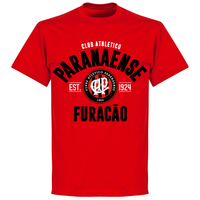 Atletico Paranaense Established T-Shirt - Red - XXXXL